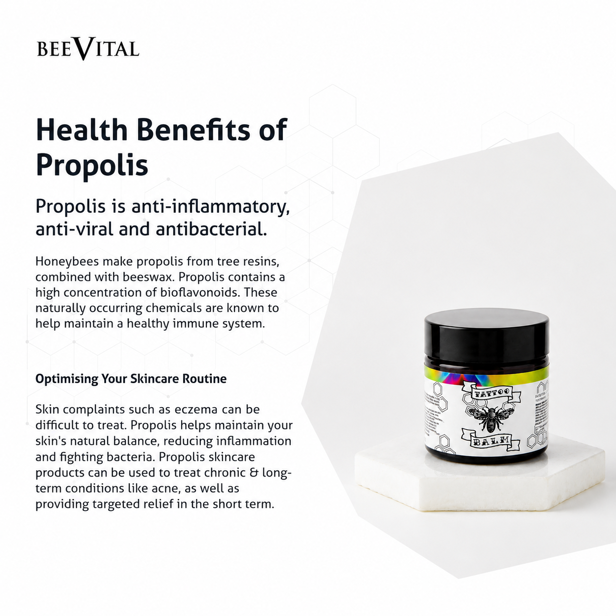 BeeVital Propolis Tattoo Balm 30ml